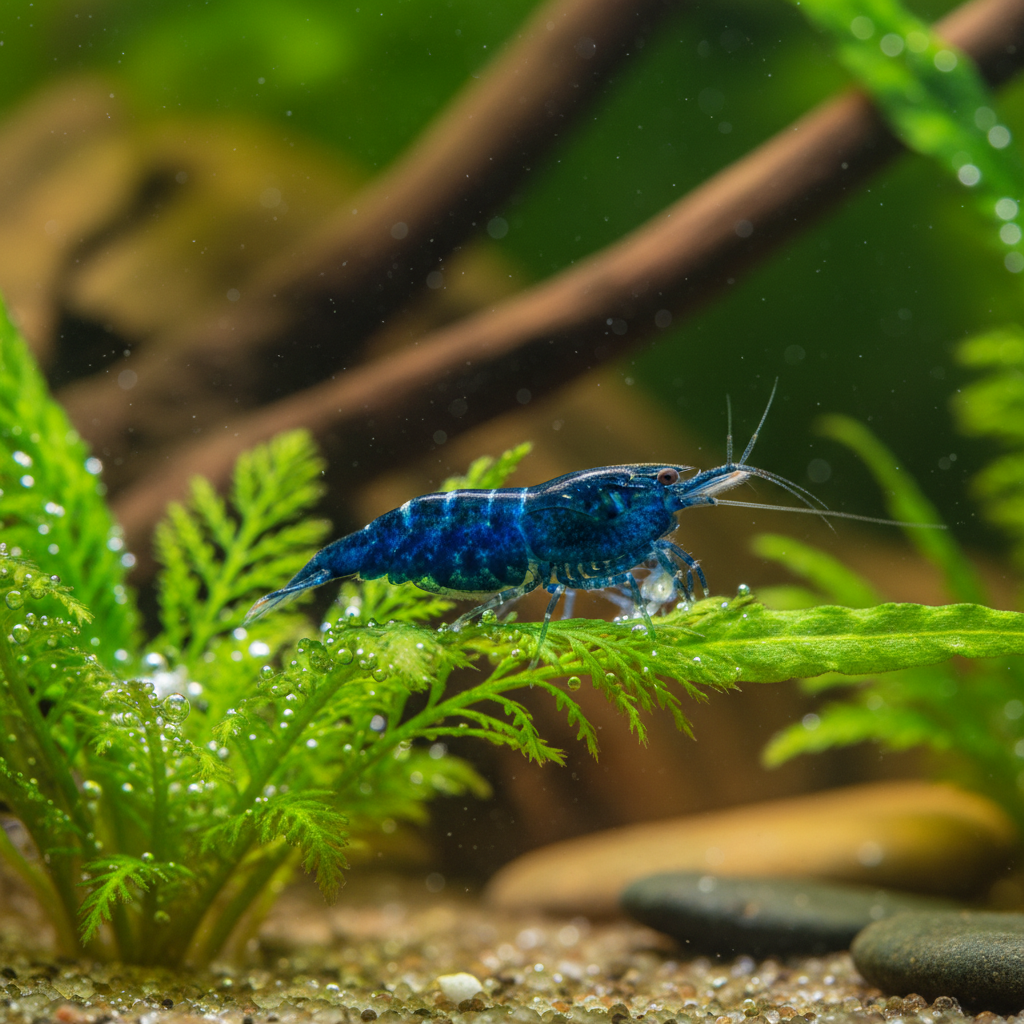 Blue neocardinia